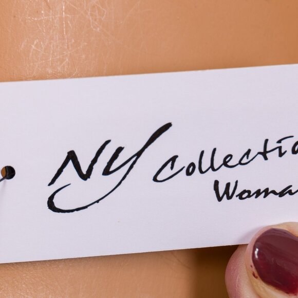 NY Collection  NWT Blue, Gray Black PrintDress Size 2X - Picture 7 of 8